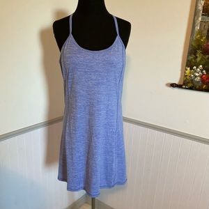 New Without Tags CK Calvin Klein Blue Racerback Strap Dress Sz S/P